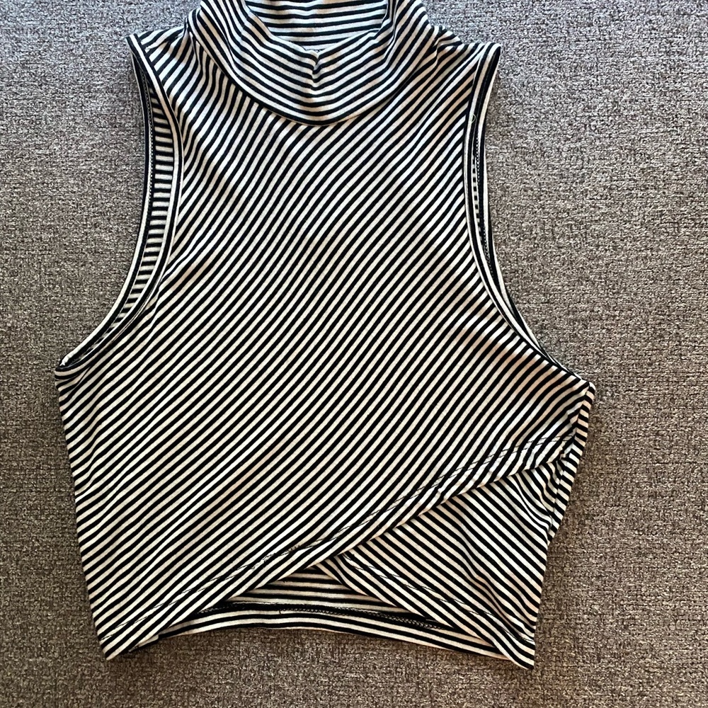 Striped Crop Top